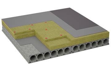 considerations of Valley flat roofing insulation