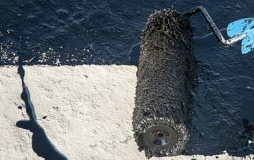 Valley liquid sealant waterproofing